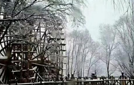 兰州小雪虽“敷衍” 降温一点不含糊